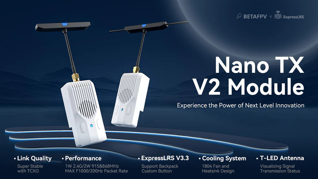 BetaFPV ExpressLRS Nano V2 TX Module