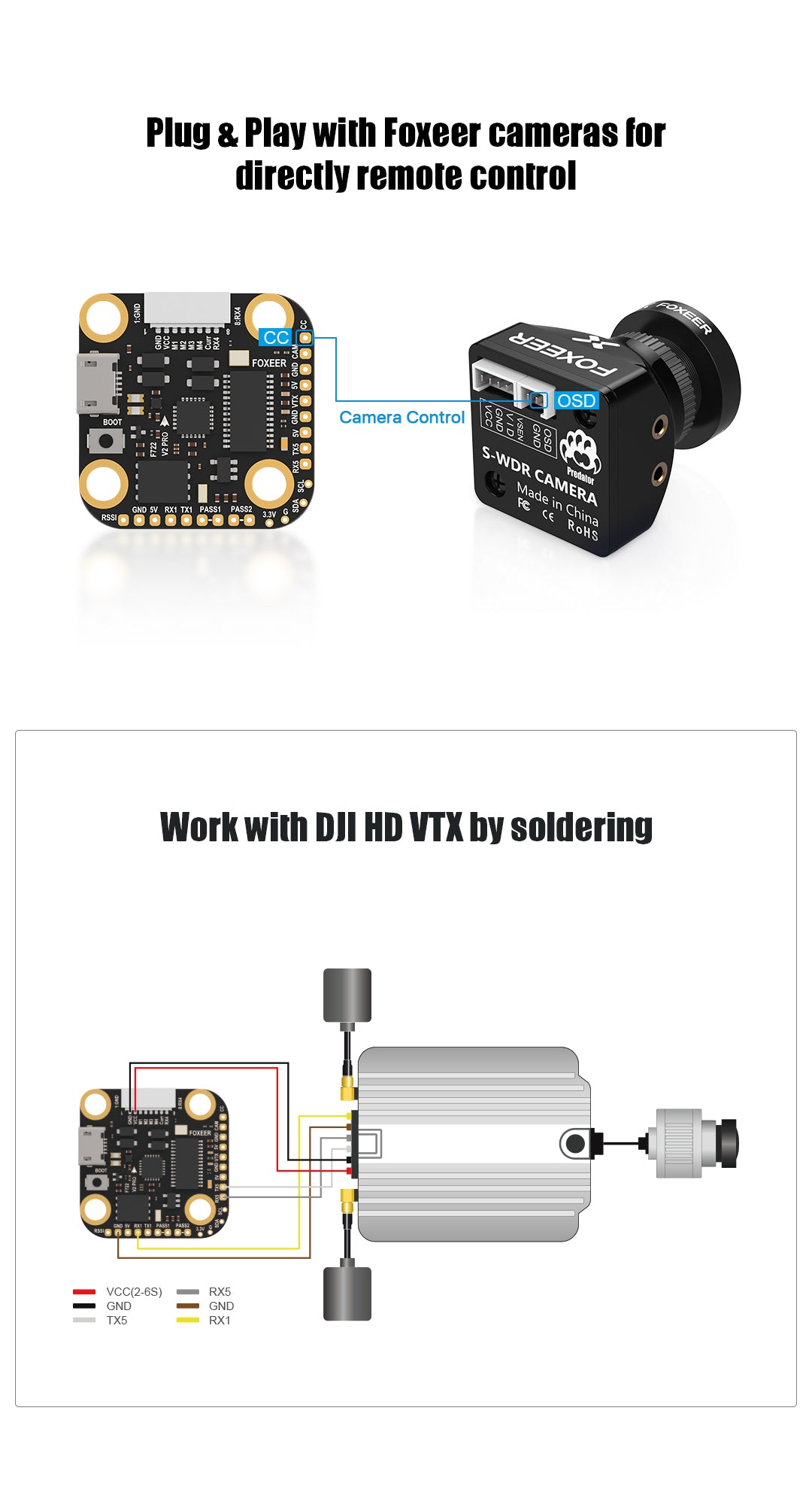 Foxeer F722 Mini V2 Pro