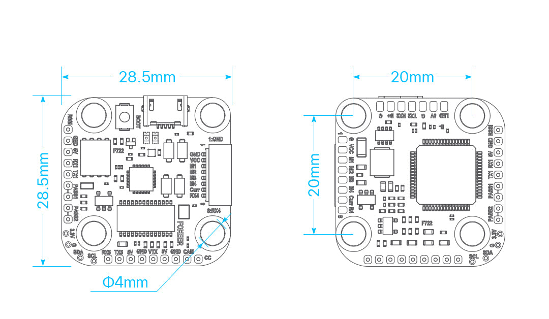 Foxeer F722 Mini V2 Pro