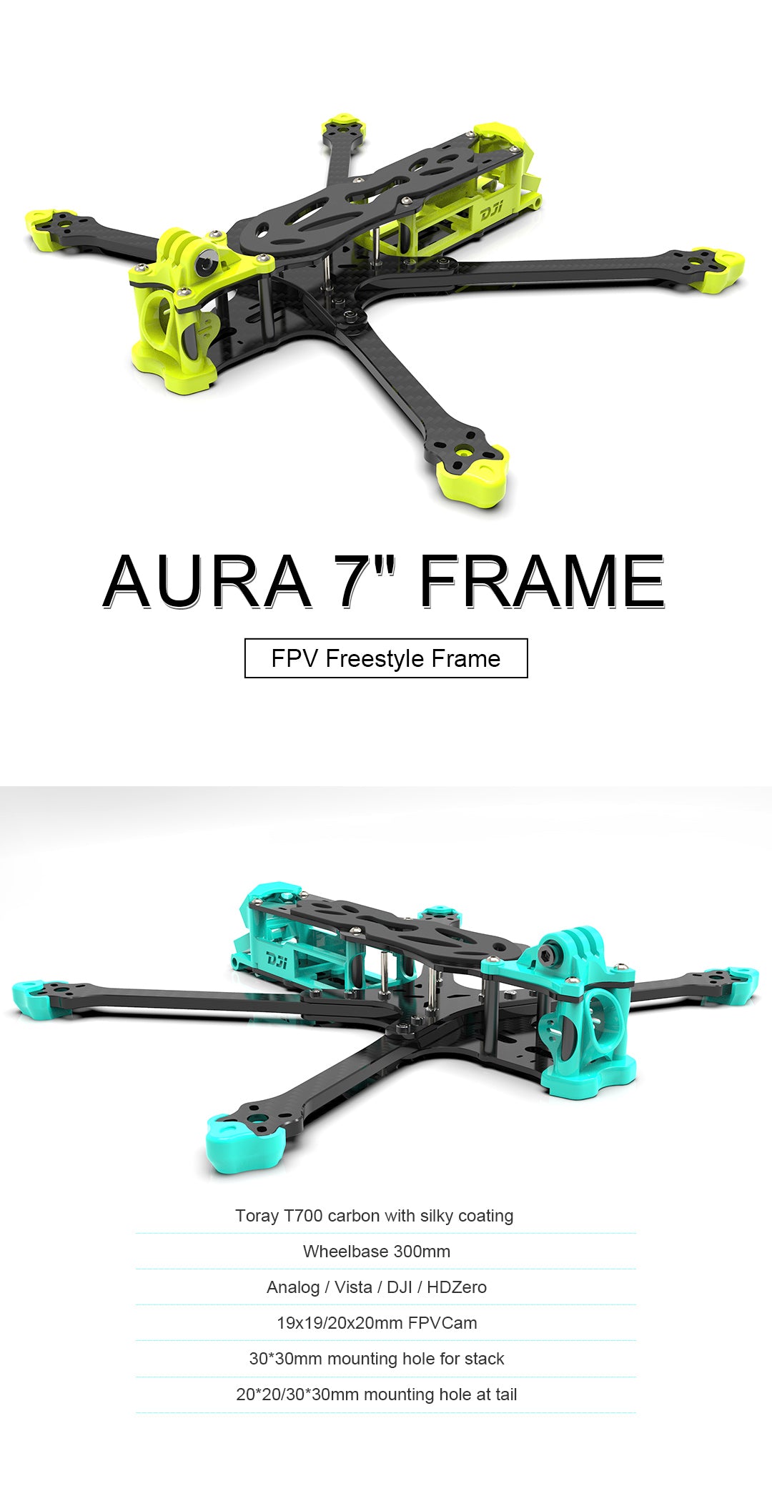 Forxeer Aura 7" Frame Kit
