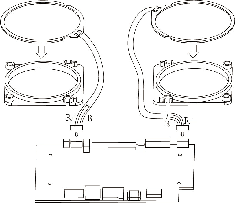 Radiomaster TX16S LED Gimbal Mod Set