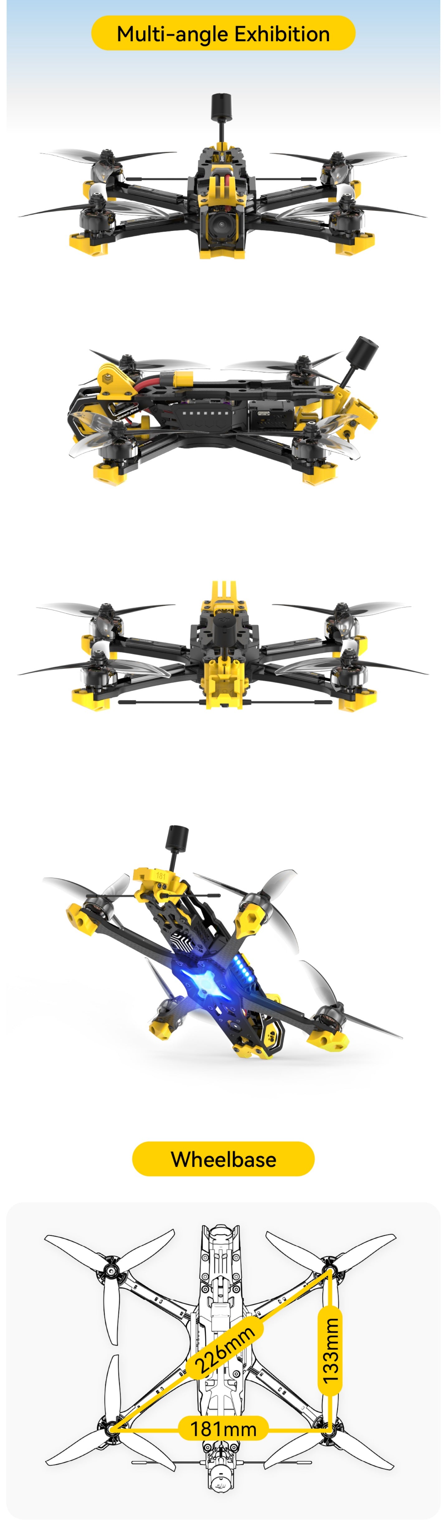 Speedy Bee Master 5 V2 Freestyle Drone