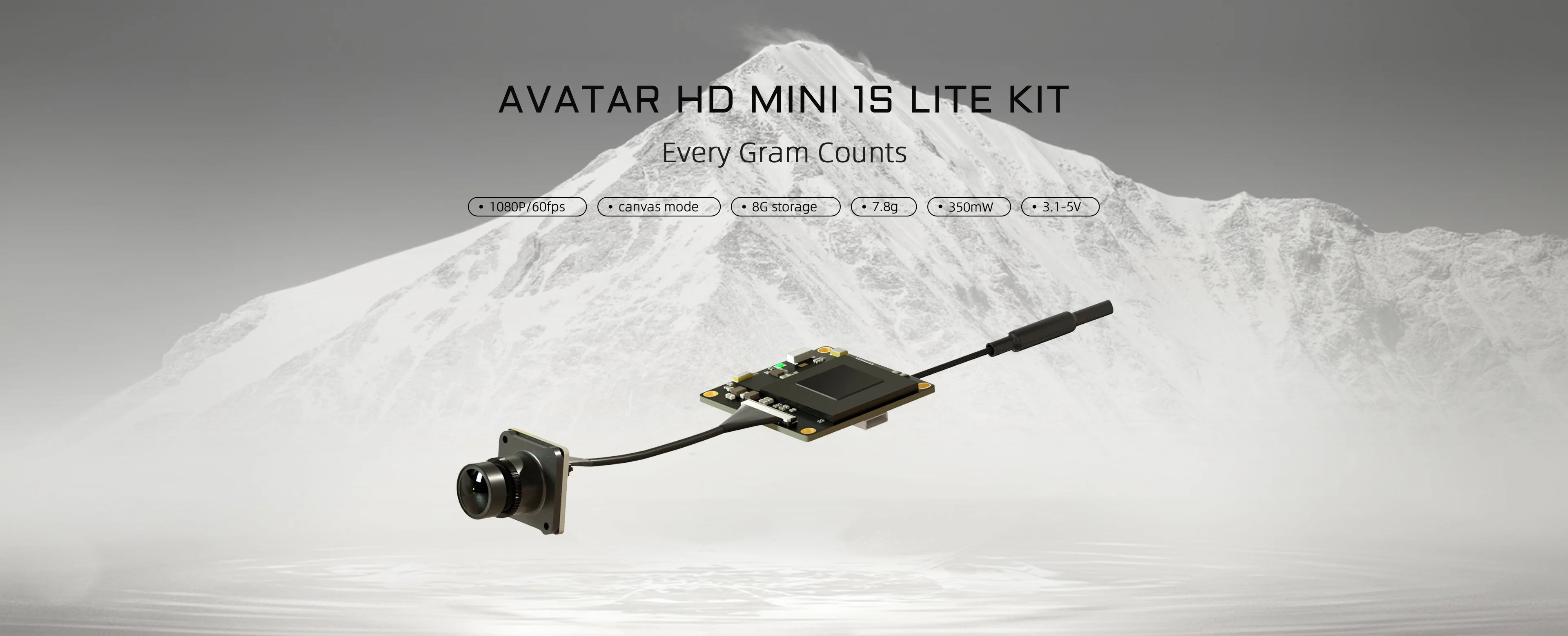 Walksnail Avatar HD Mini 1S Lite Kit