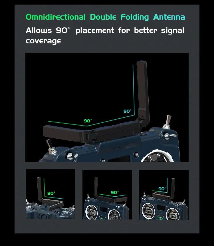 Jumper T20 V2 Gemini Dual-Frequency Diversity ExpressLRS 2.4GHz Radio
