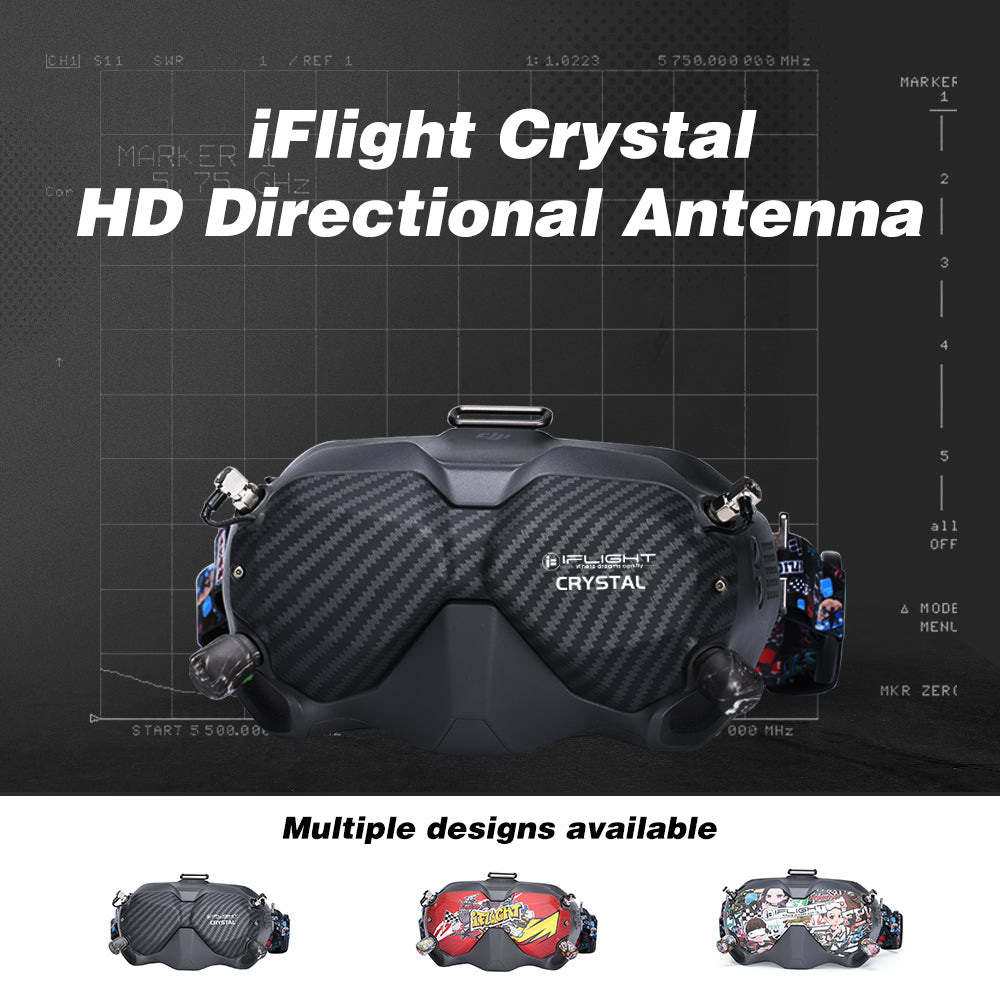 iFlight Crystal HD Patch and Stubby Antenna Set for DJI