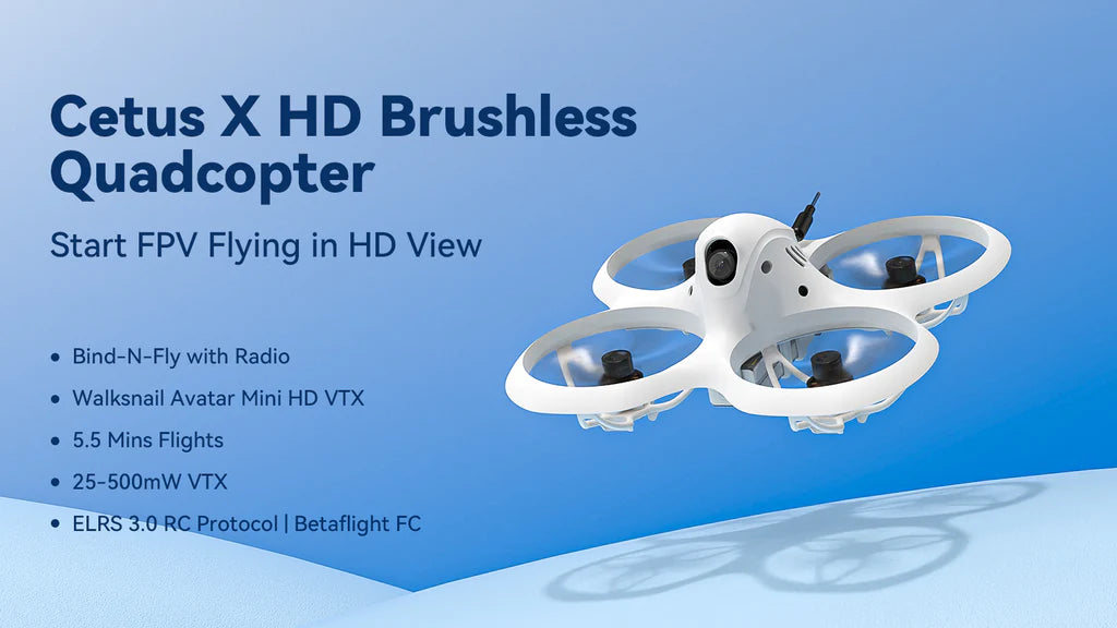 BetaFPV Cetus X HD Brushless Quadcopter