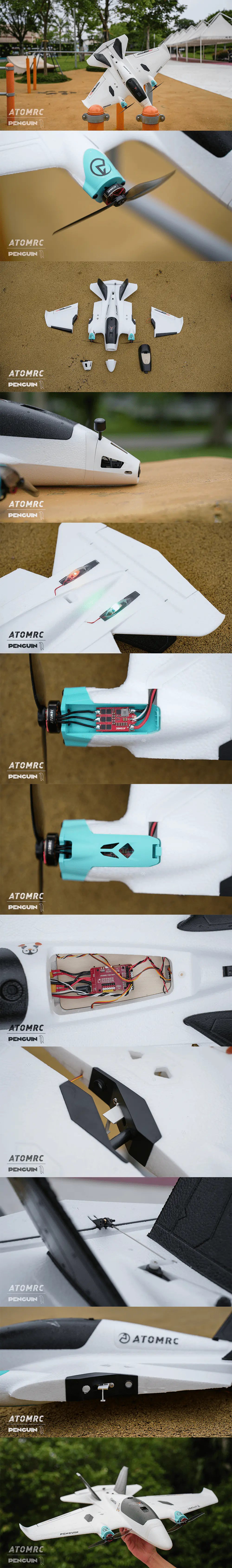 AtomRC Penguin Twin motor FPV Plane