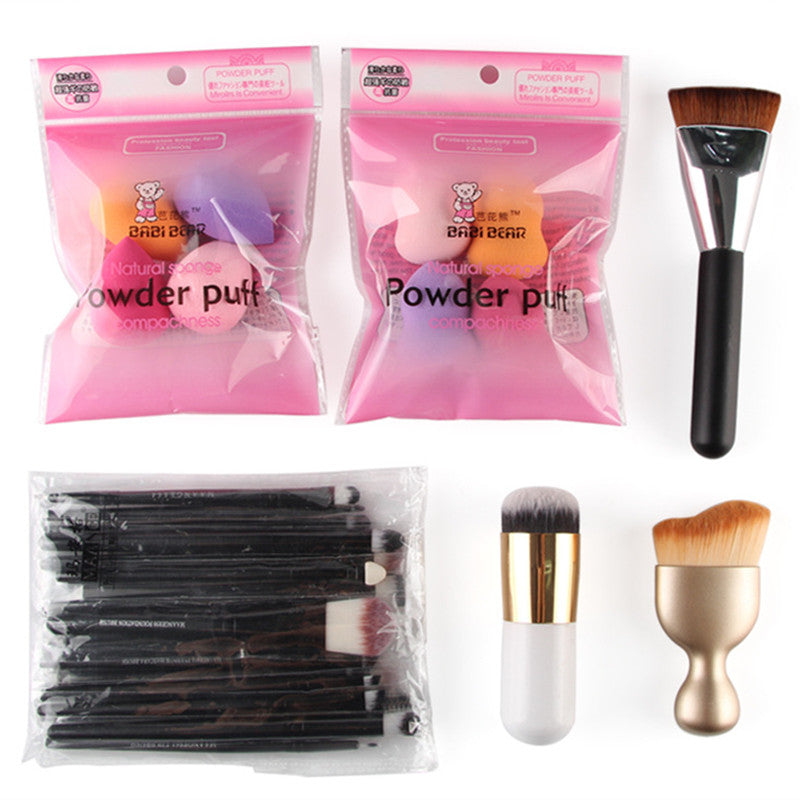 puff powder brush