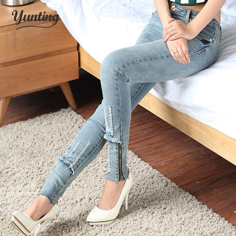 Women S Fashion Clothing Straight Long Jeans Pants 3d Flowers Embroidery High Waist Slim Jeans Legging Trousers