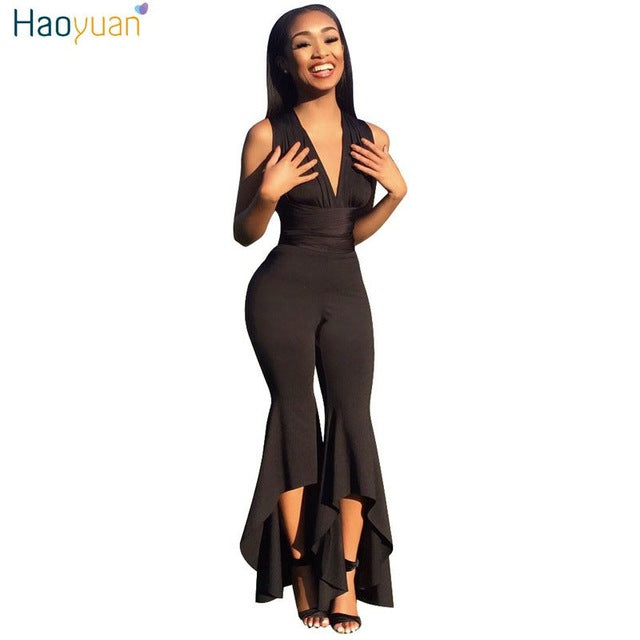 women's wide leg romper jumpsuit