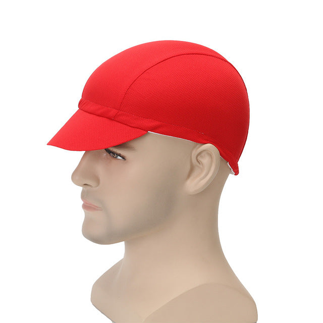 polyester cycling cap