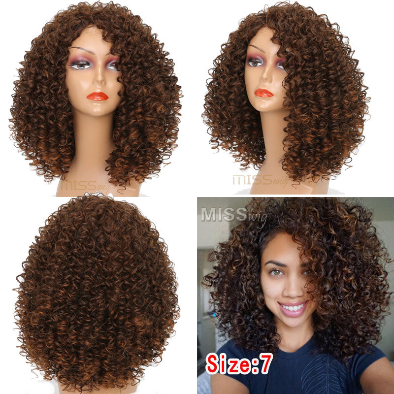 cheap curly wigs for black women