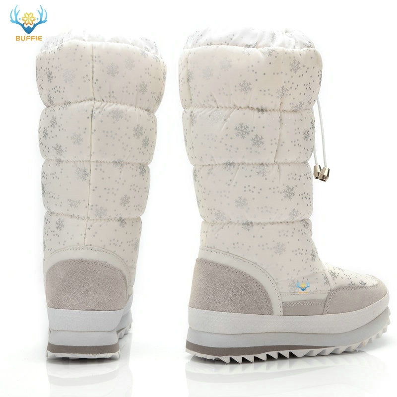 womens slip on waterproof winter boots