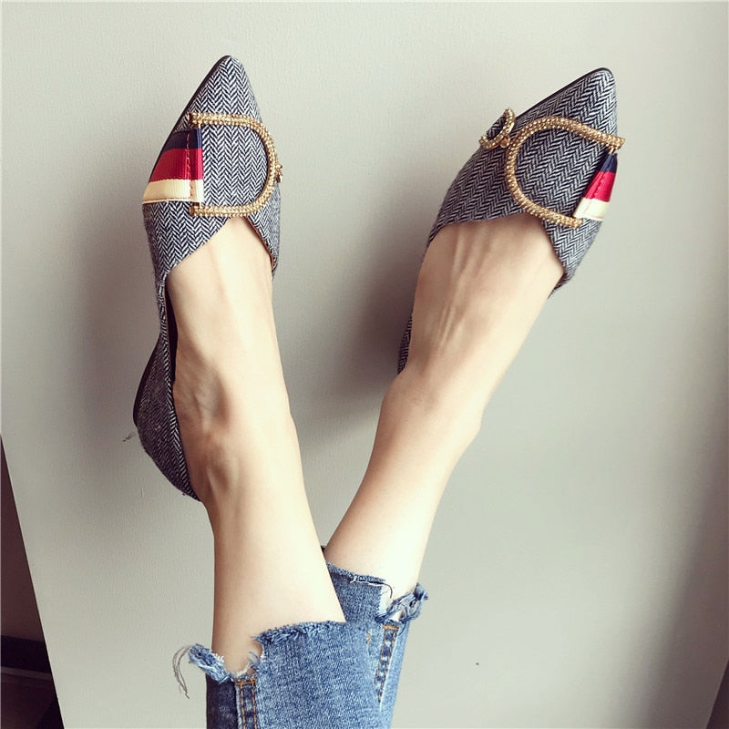 Spring Autumn Women Flat Shoes Casual 