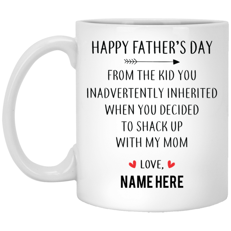Happy Father's Day From Inherited Kid Personalized Coffee Mugs ...