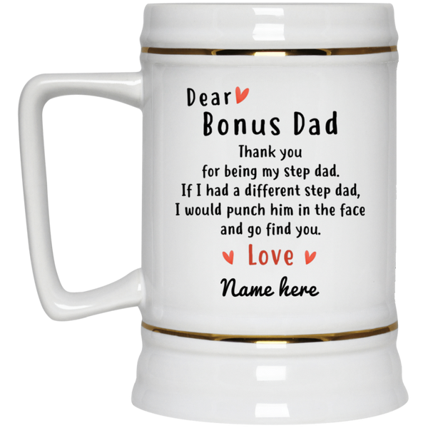 personalized beer mugs for boyfriend