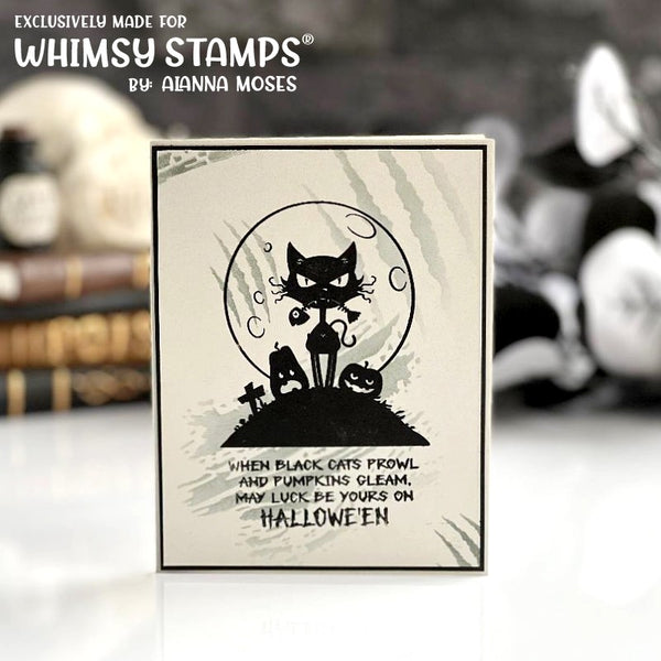 ATC Hiss Off Clear Stamps - Whimsy Stamps