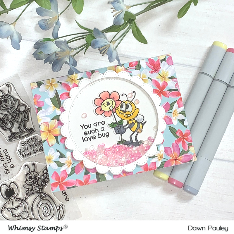 *NEW Love Buggies Clear Stamps