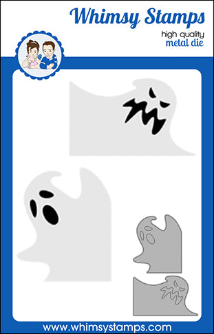 Peeking Ghosts Die Set | Whimsy Stamps