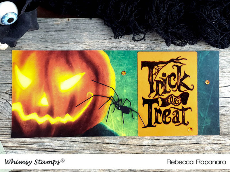 *NEW Trick or Treat House Clear Stamps
