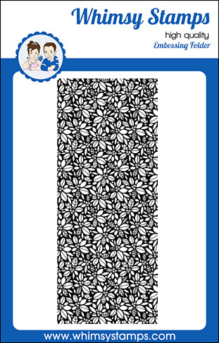 *NEW Slimline Embossing Folder - Holly