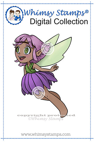 Daisy Fairy - Digital Stamp