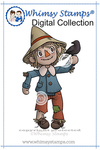 Scarecrow - Digital Stamp