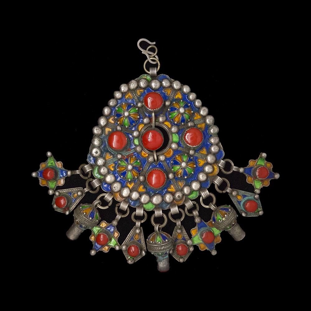 Berber Jewellery | Vintage silver tabzimt from Kabylie, Algeria