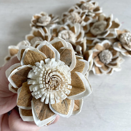 DIY Kit Wood Flower Bouquet Sola Wood Flowers, Zoe Collection -   Portugal
