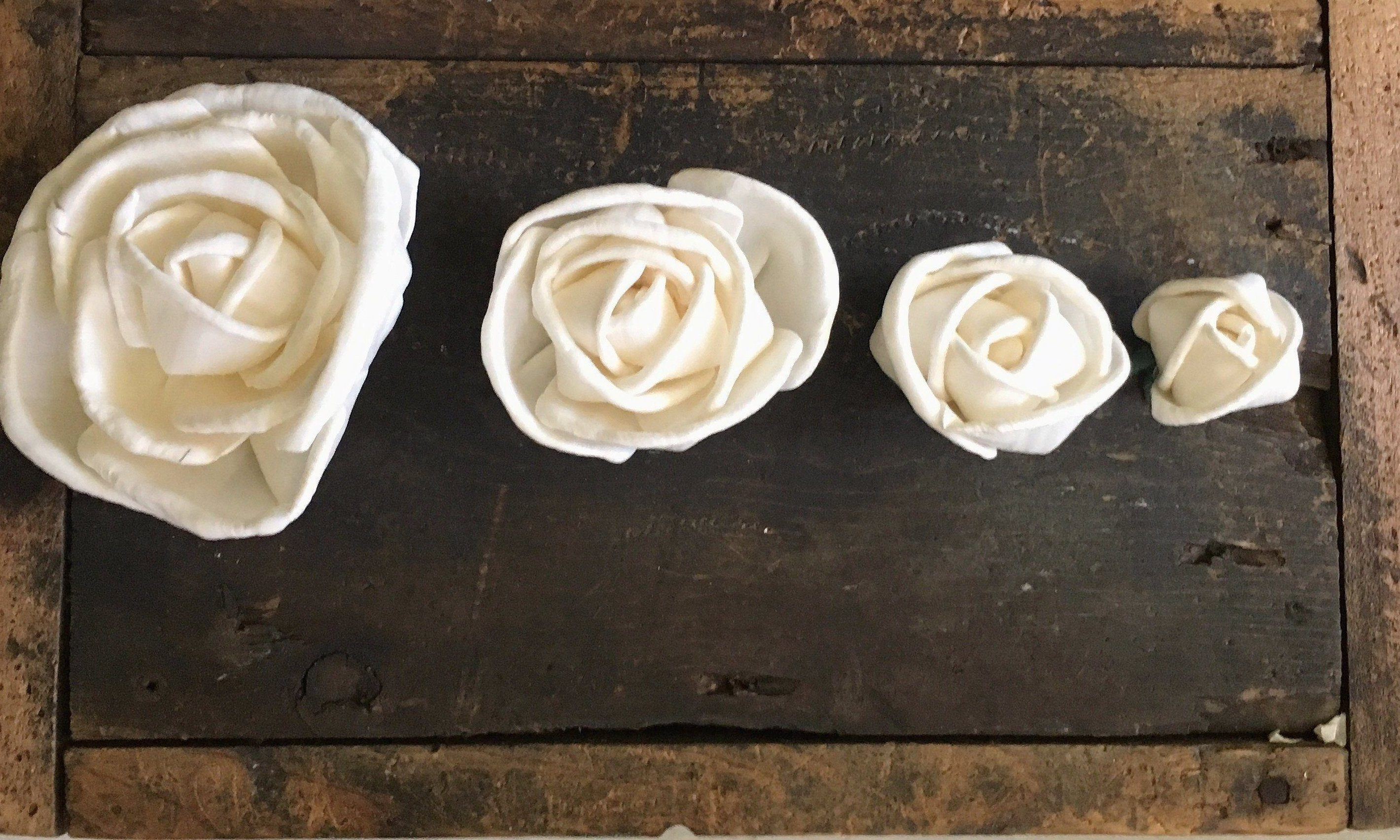 Rosa- sola wood flowers - multiple sizes available | Oh You're Lovely
