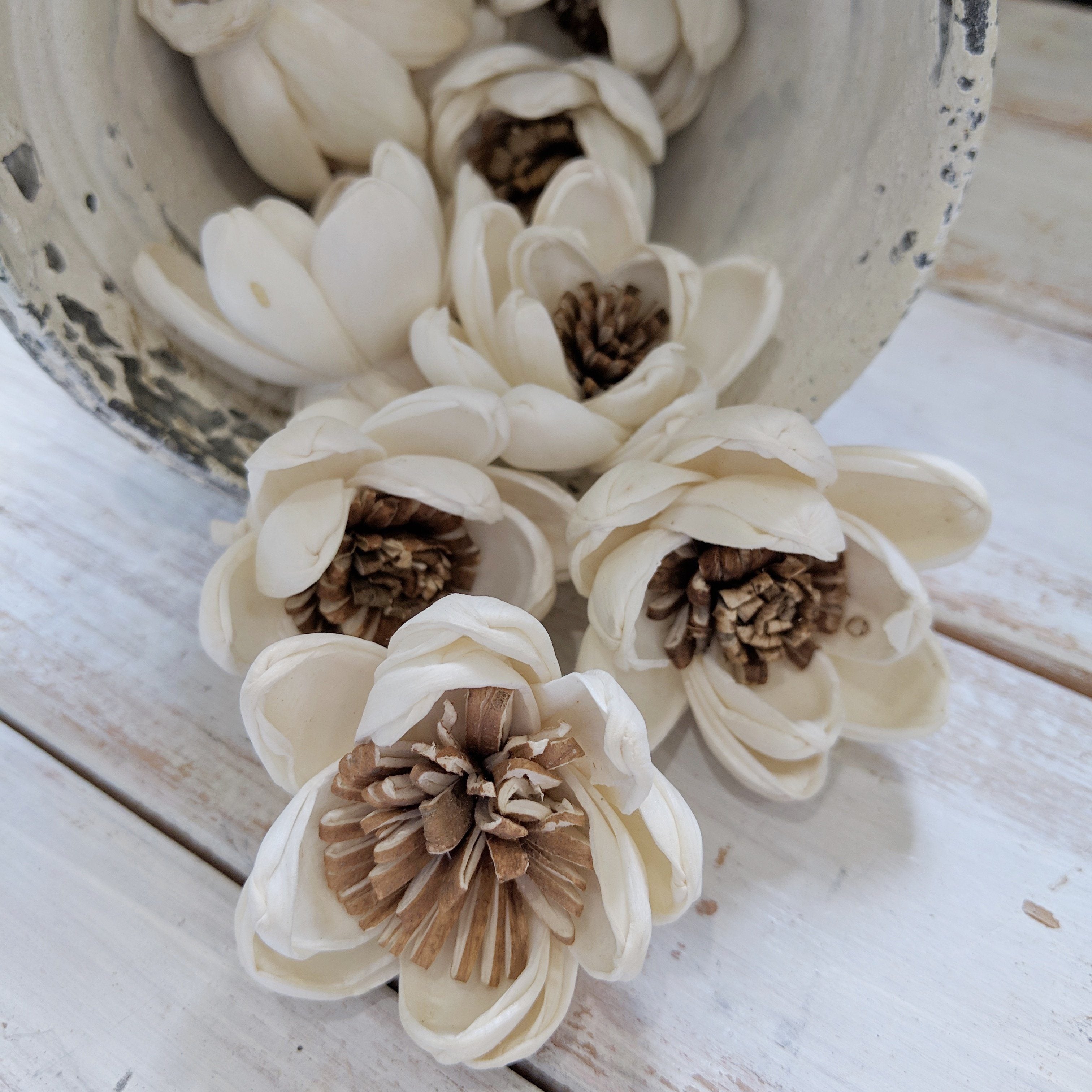 Wooden Heart Dish — Flowers by Gabrielle