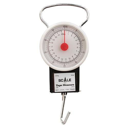 Photo 1 of Eagle Claw Scale w-Tape Measure - 50 lb, Dial