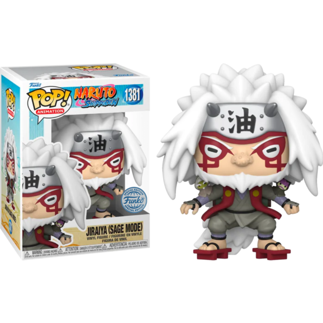 Funko Pop Anime Naruto Jiraiya (Special Edition)