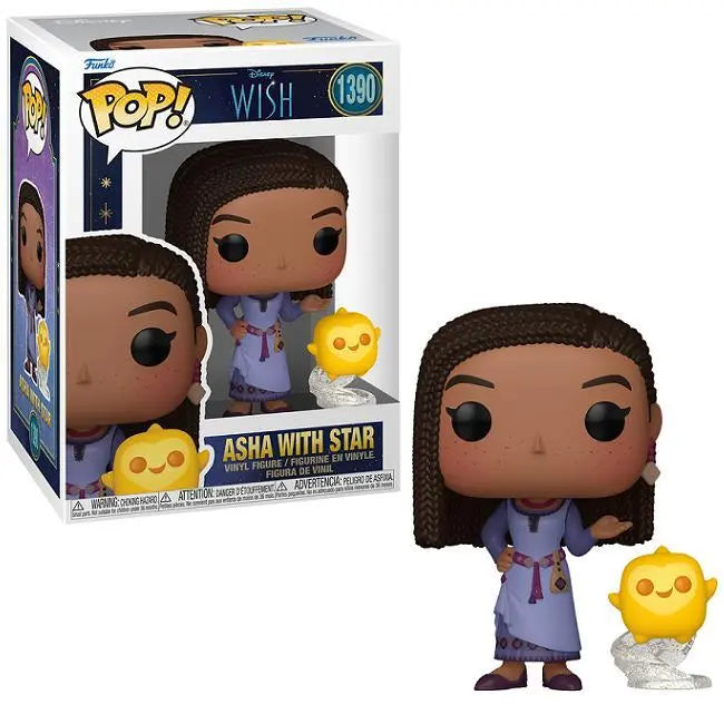 Funko Pop Disney Wish Asha With Star