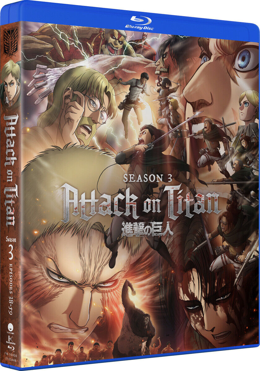 Attack on Titan - Season 3 - Blu-ray