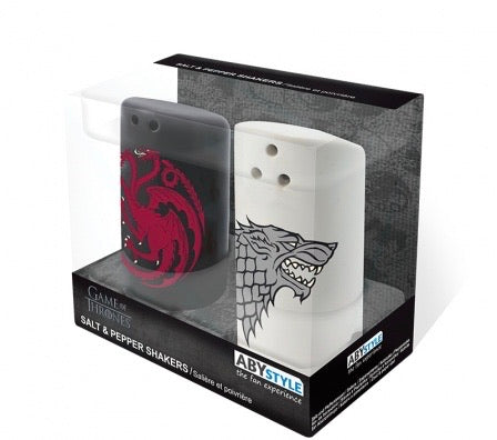 Game Of Thrones Salt & Pepper Shakers