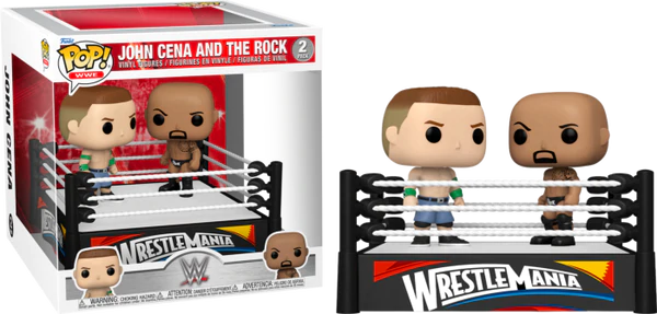 Funko Pop WWE John Cena & The Rock