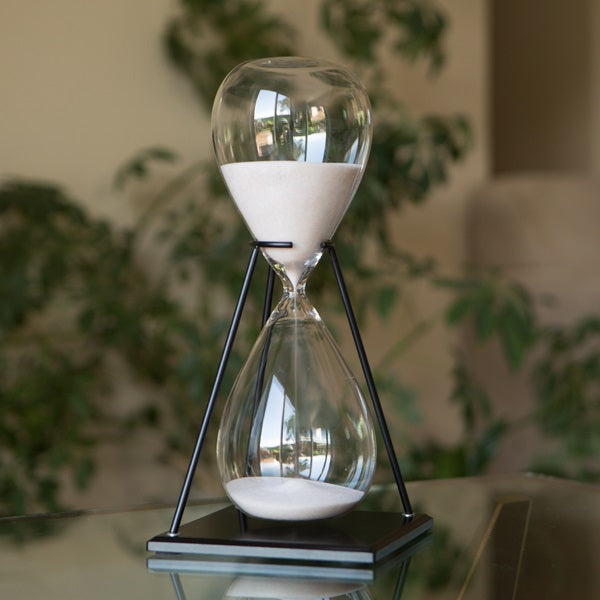 hourglass stand