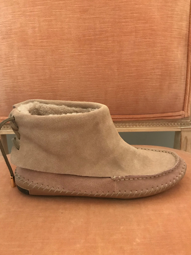 tory burch moccasin boots