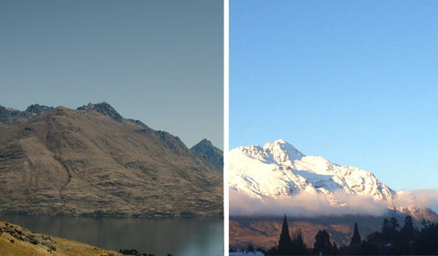 Queenstown in Summer and Winter