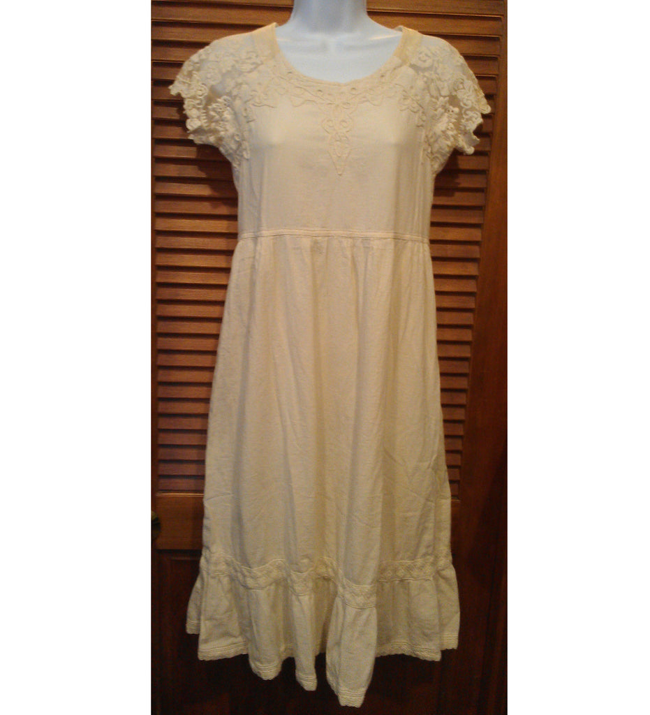 cap sleeve cotton dress