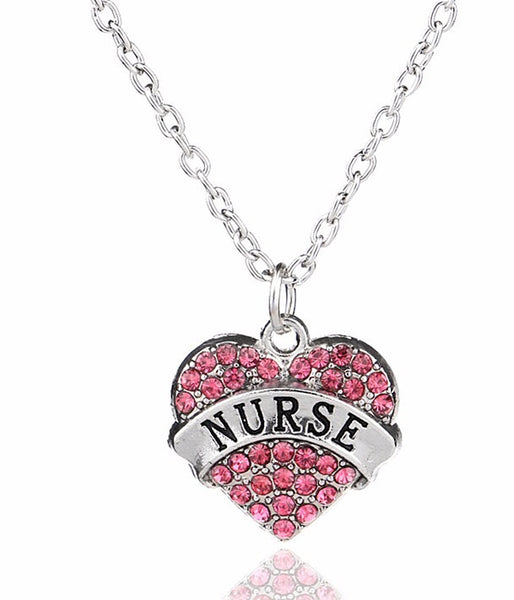 Crystal Charm Nurse Necklace – Kay&P