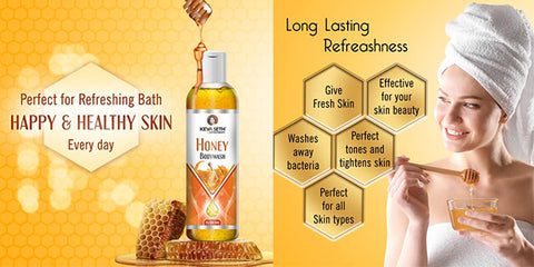 Honey body wash