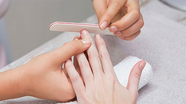 Manicure at Keya Seth Medi Spa