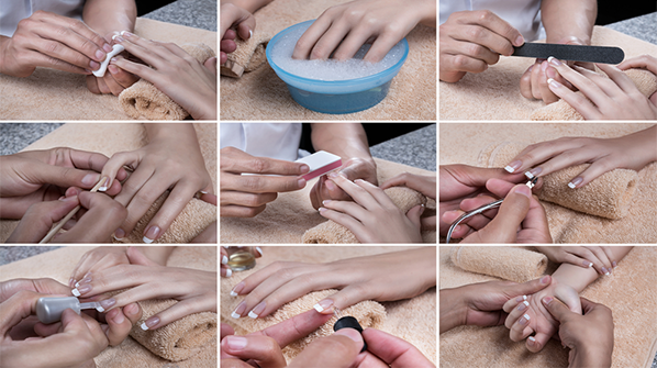 manicure steps 