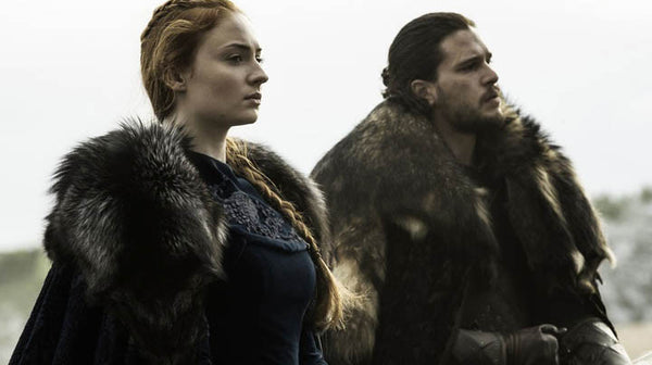 Sansa Stark and Jon Snow Game of Thrones