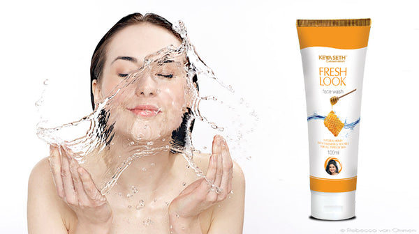 Fresh look honey face wash 