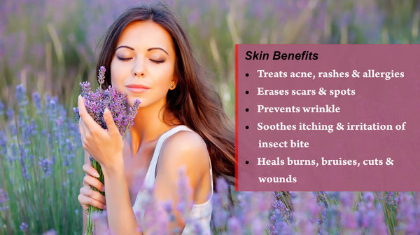 lavender essential oil skin benefits