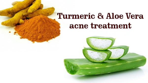 turmeric and aloevera for acne