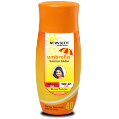 umbrella sunscreen solution